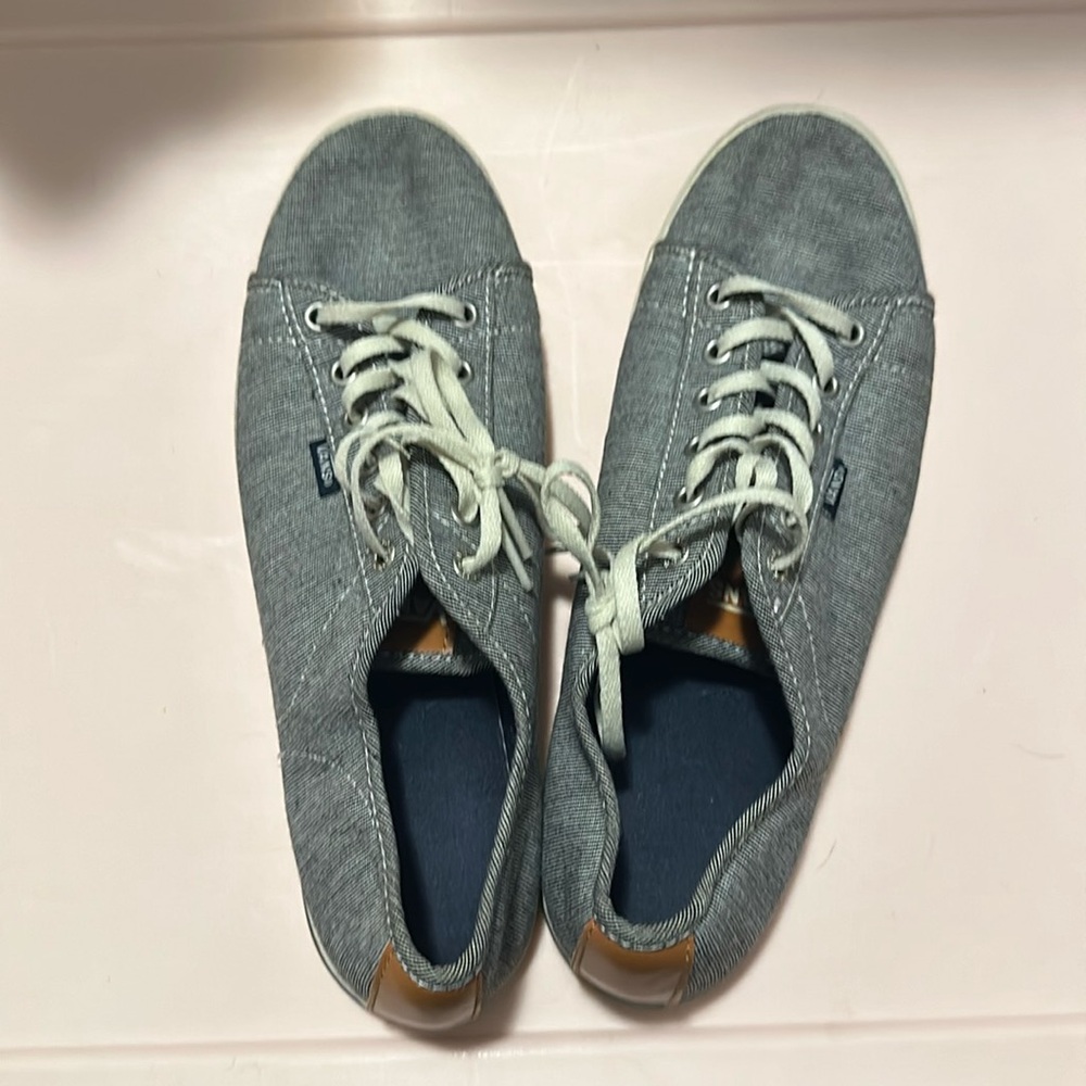 Woman’s Striped Vans